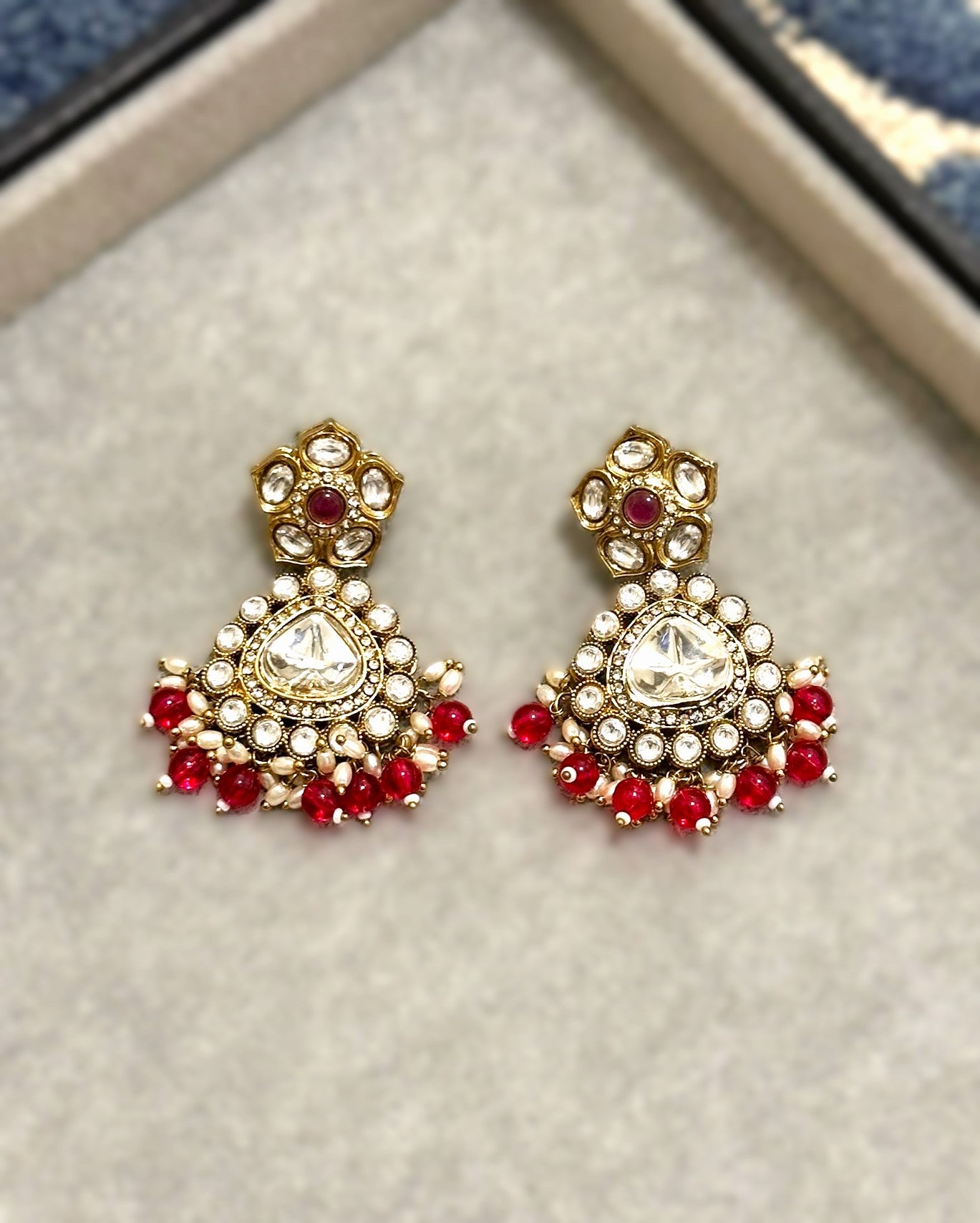 Small Kundan Earrings