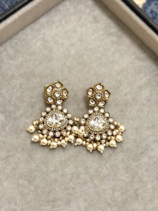 Small Kundan Earrings