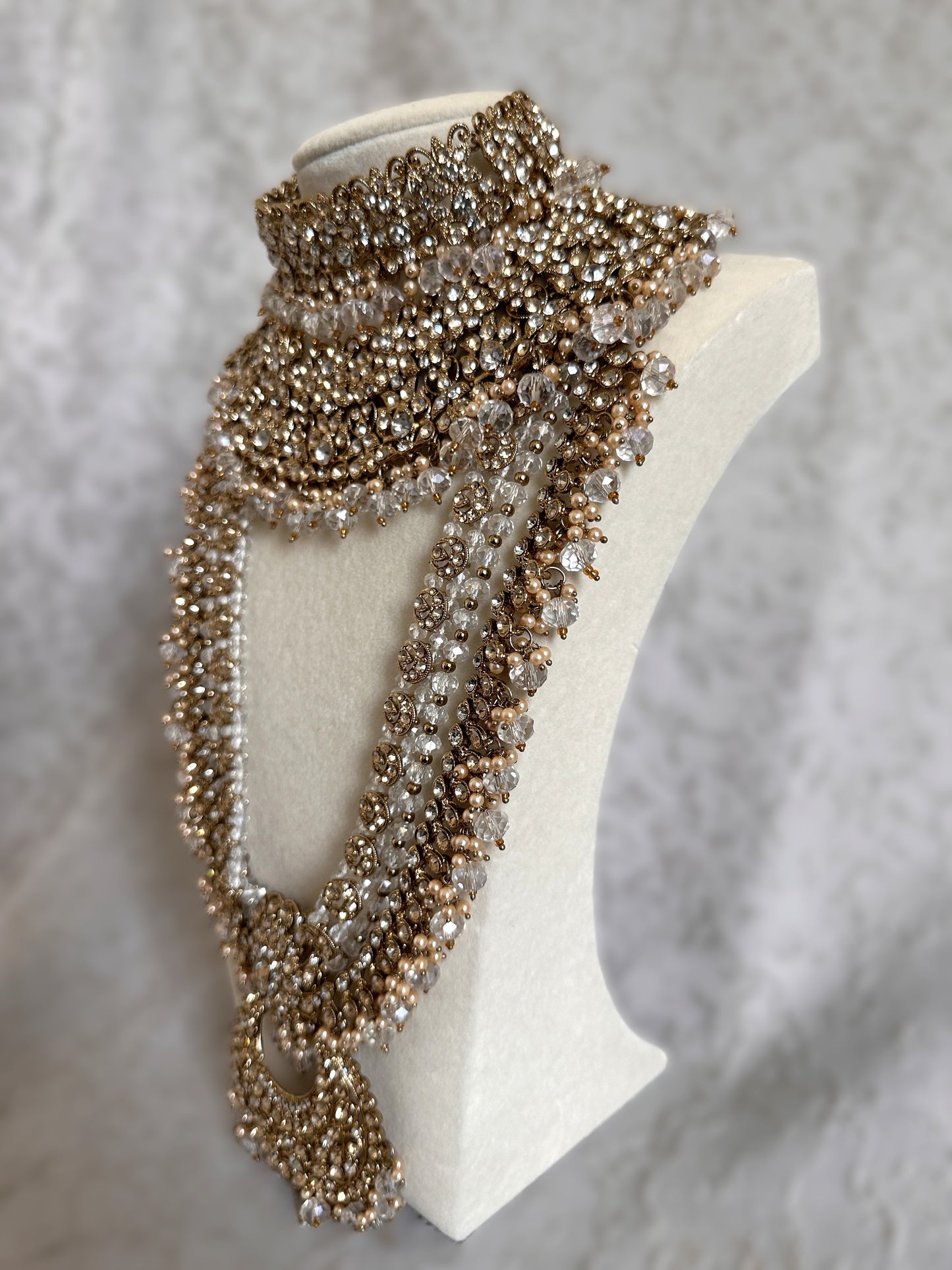 Premium Bridal Set -Antique Gold