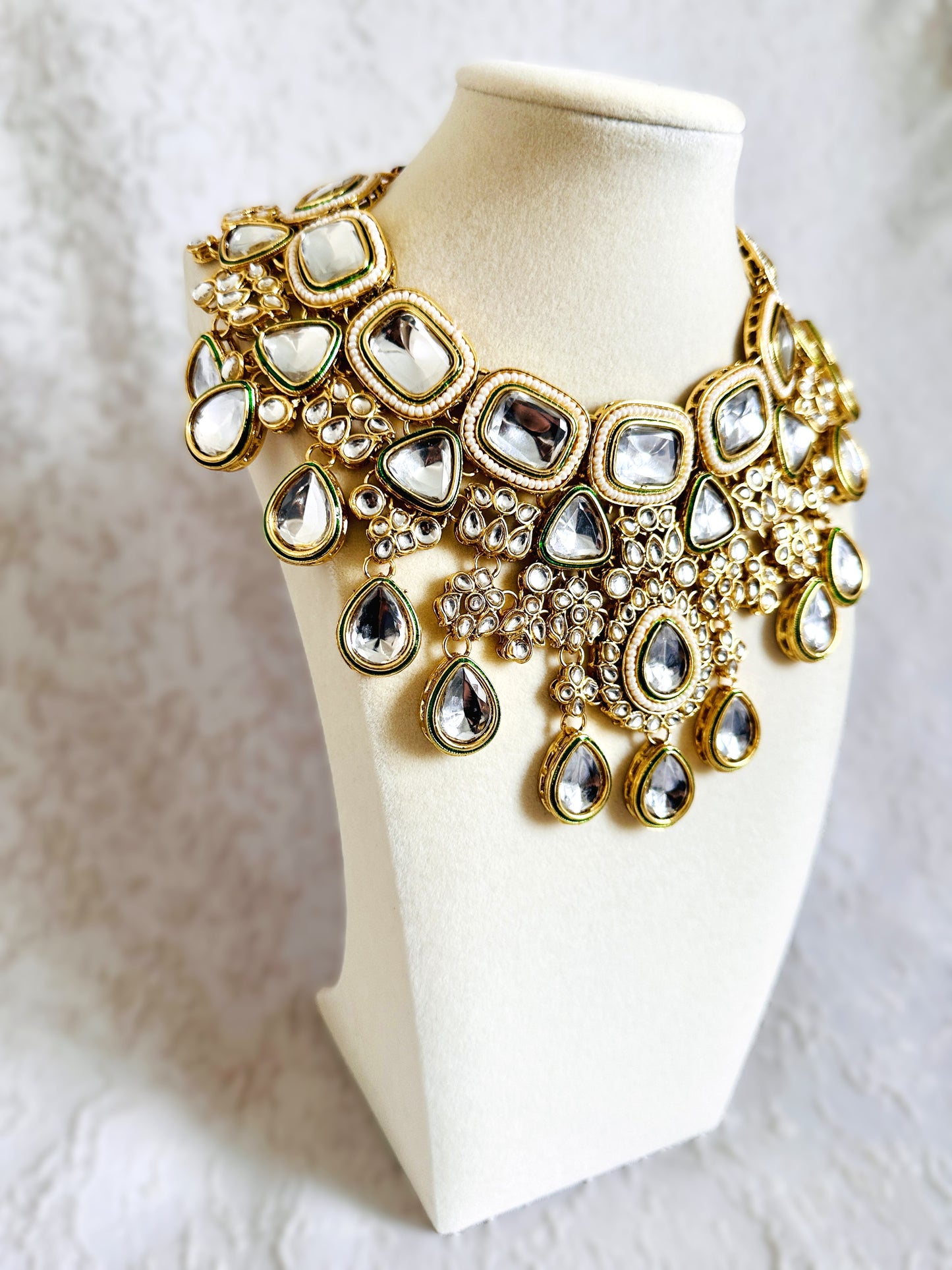 Kundan Bridal Set - Gold
