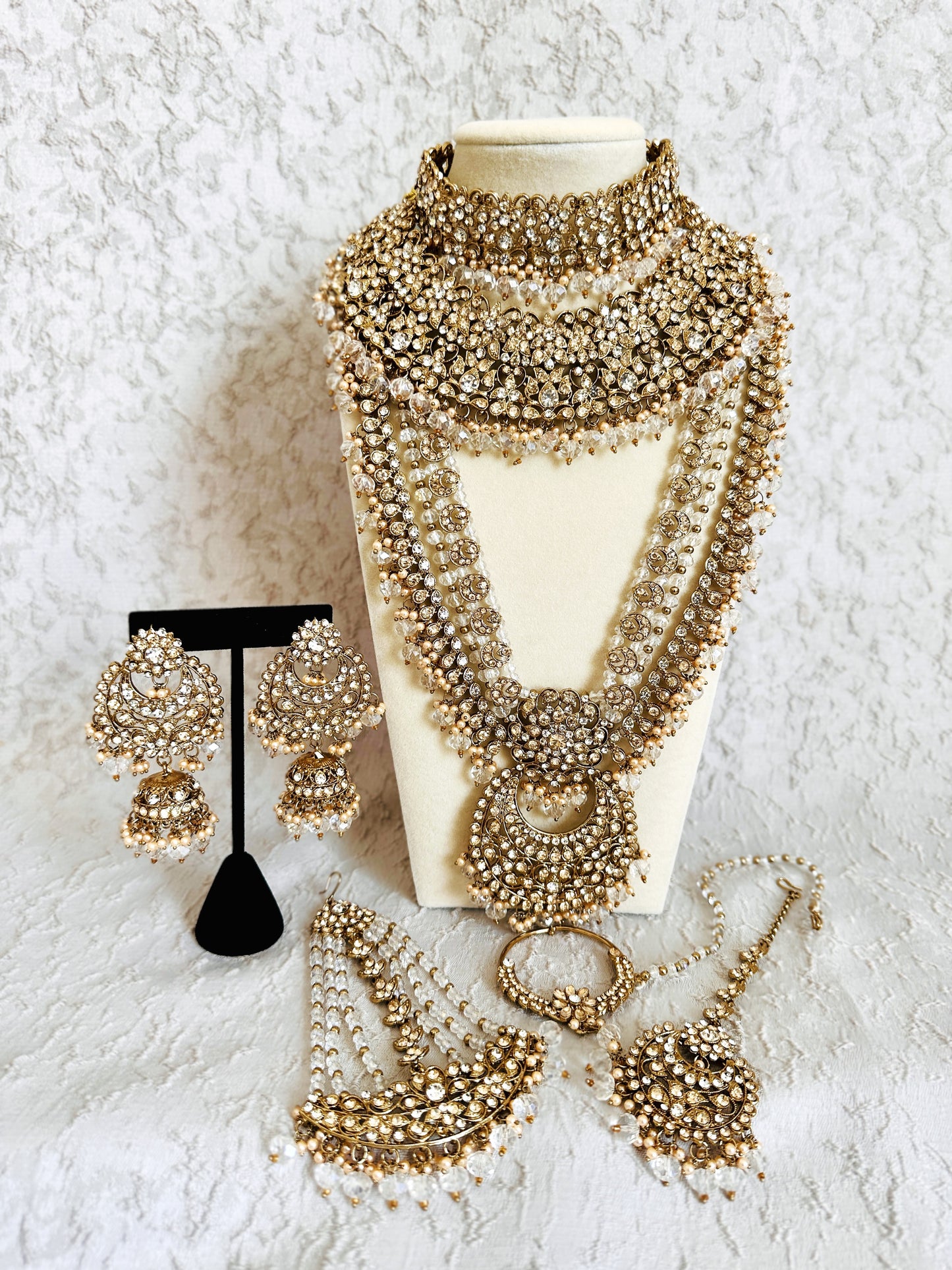 Premium Bridal Set -Antique Gold
