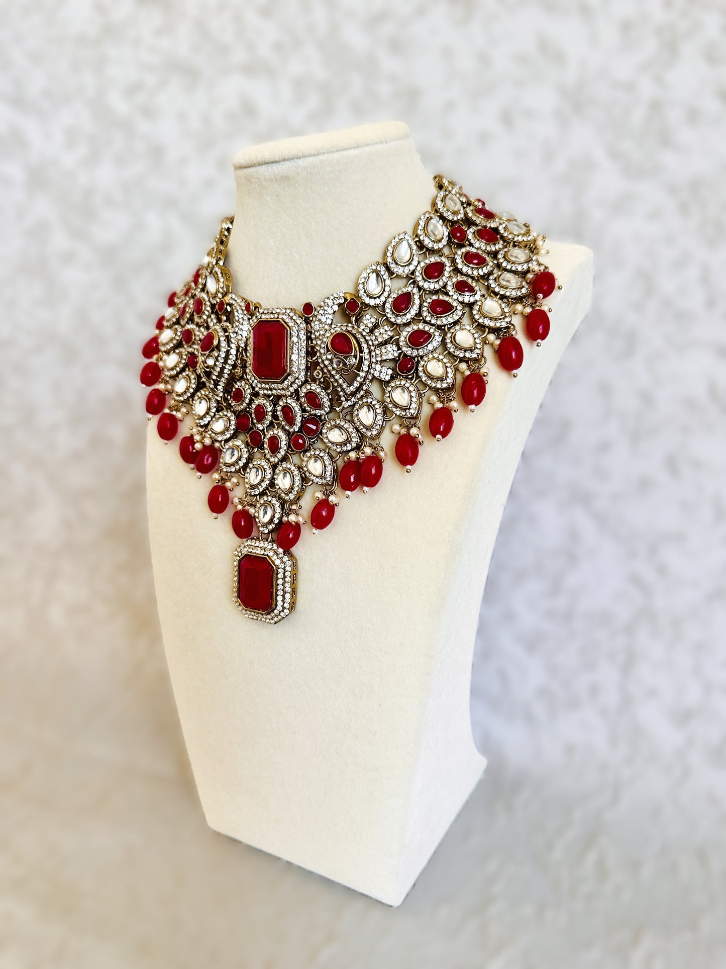 Premium Bridal Set- Dark Pink