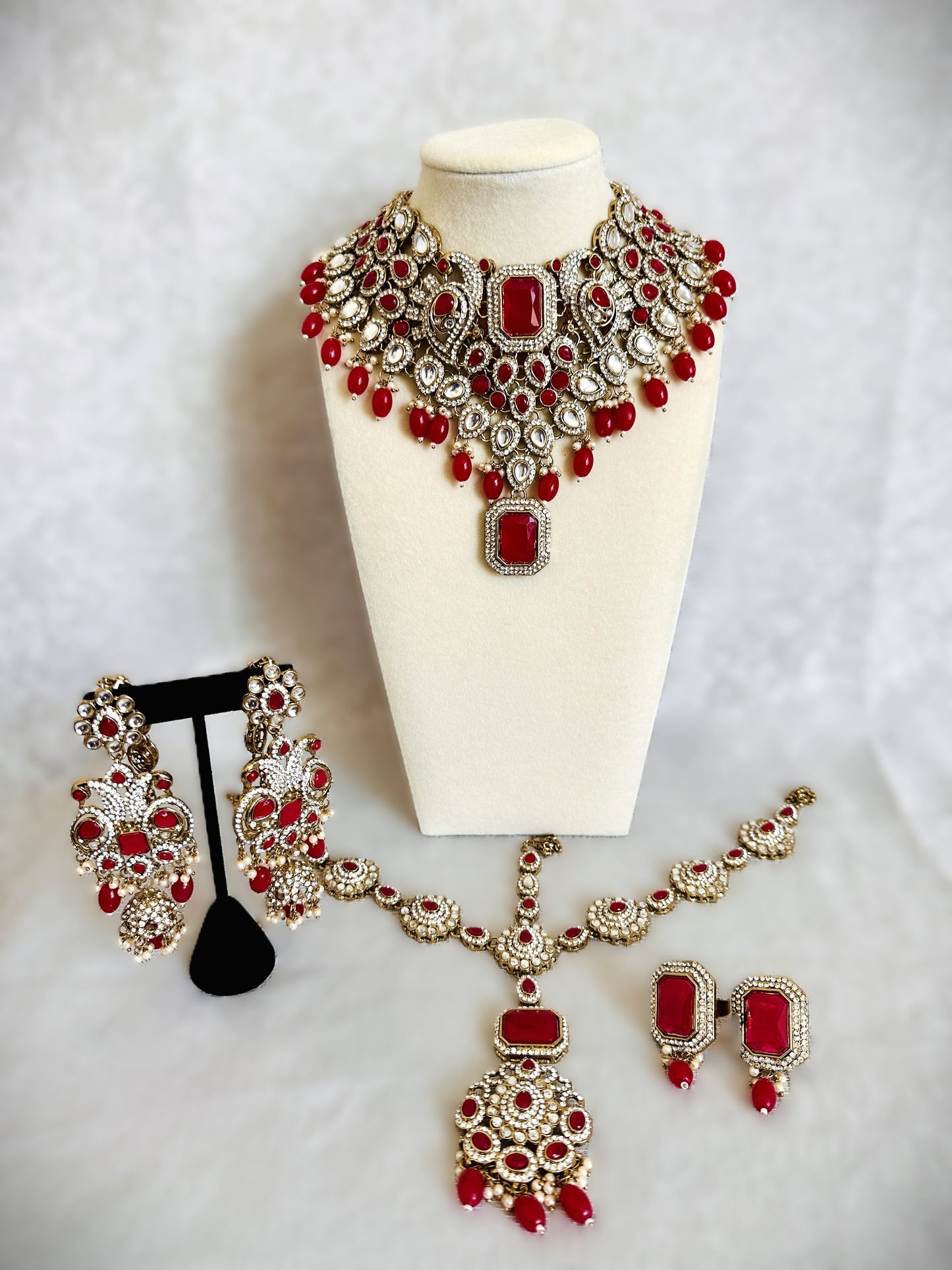 Premium Bridal Set- Dark Pink