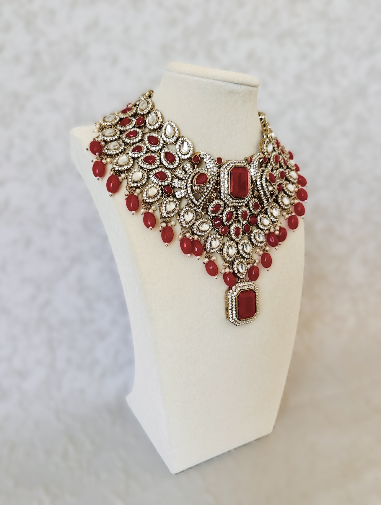 Premium Bridal Set- Dark Pink