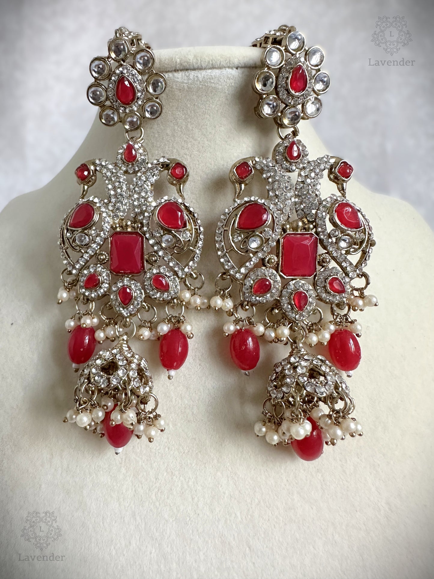 Premium Bridal Set- Dark Pink