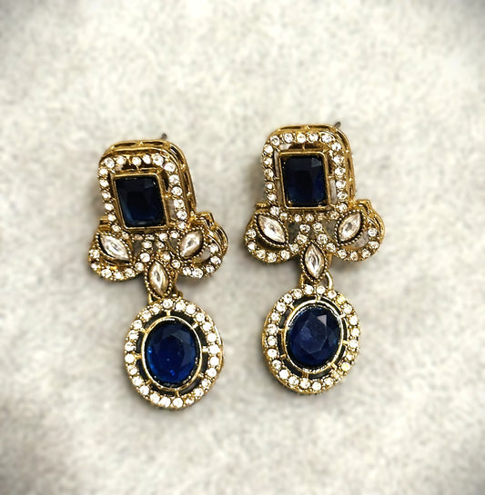 Stone Drop Earrings