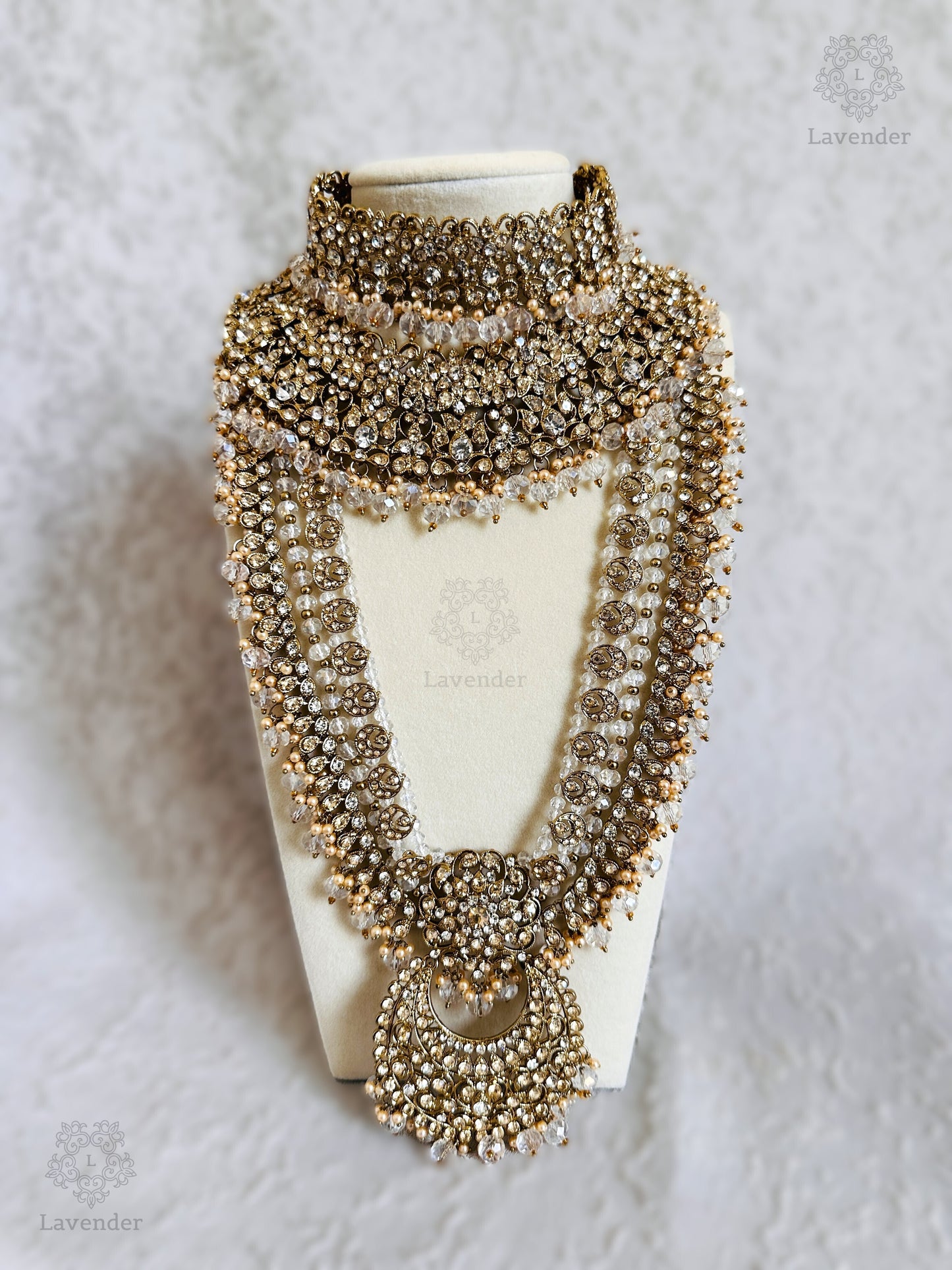 Premium Bridal Set -Antique Gold