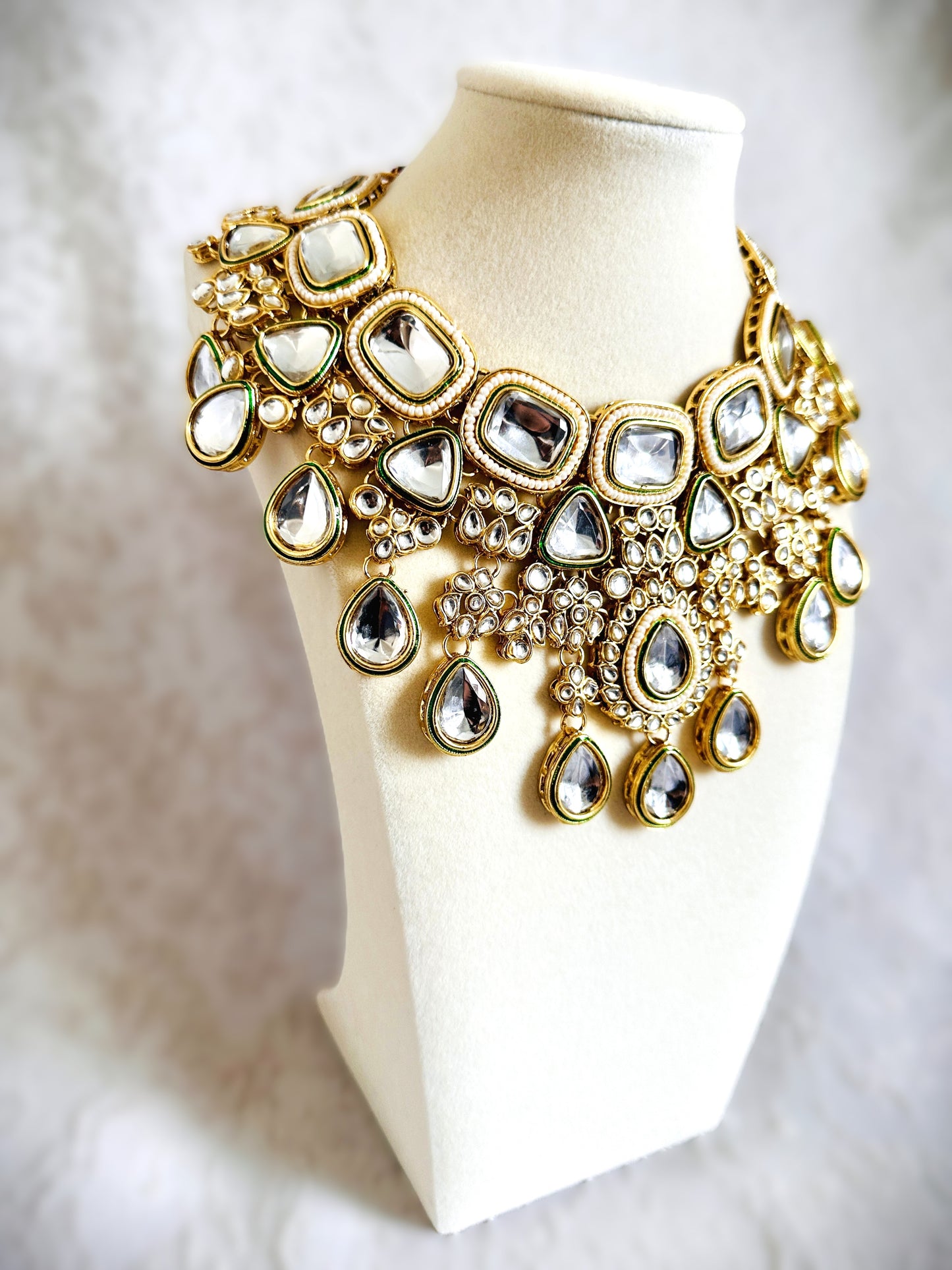 Kundan Bridal Set - Gold