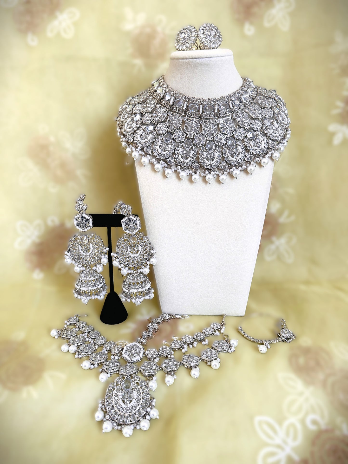 Premium Bridal Set - Silver