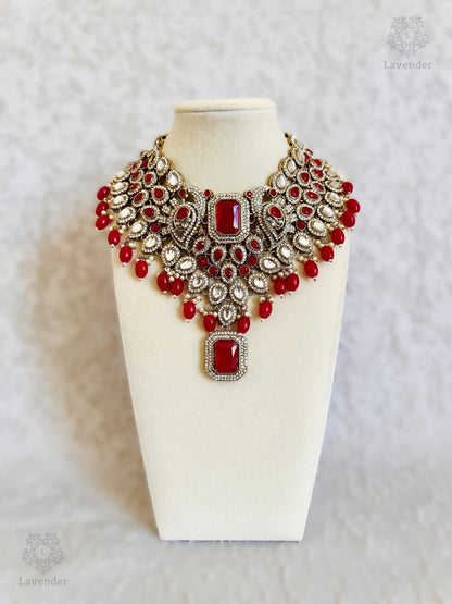 Premium Bridal Set- Dark Pink