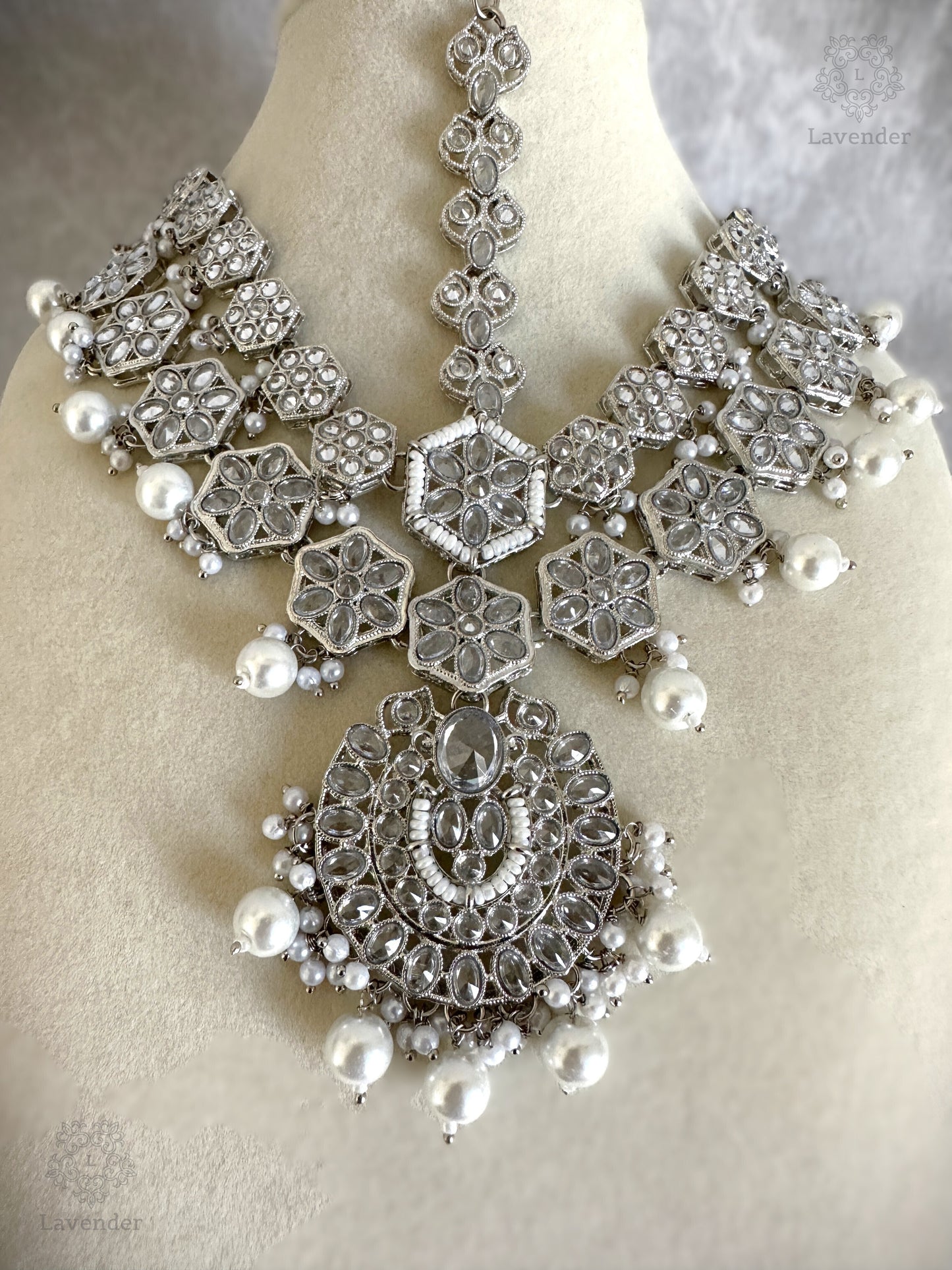 Premium Bridal Set - Silver